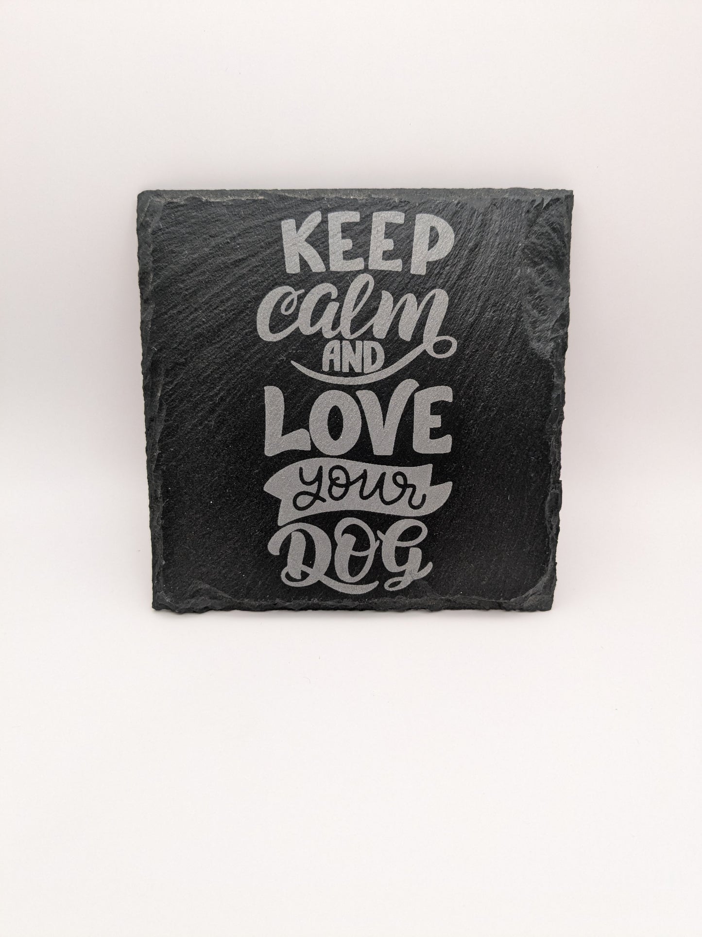 Slate Coaster Set (6) Dog Lovers