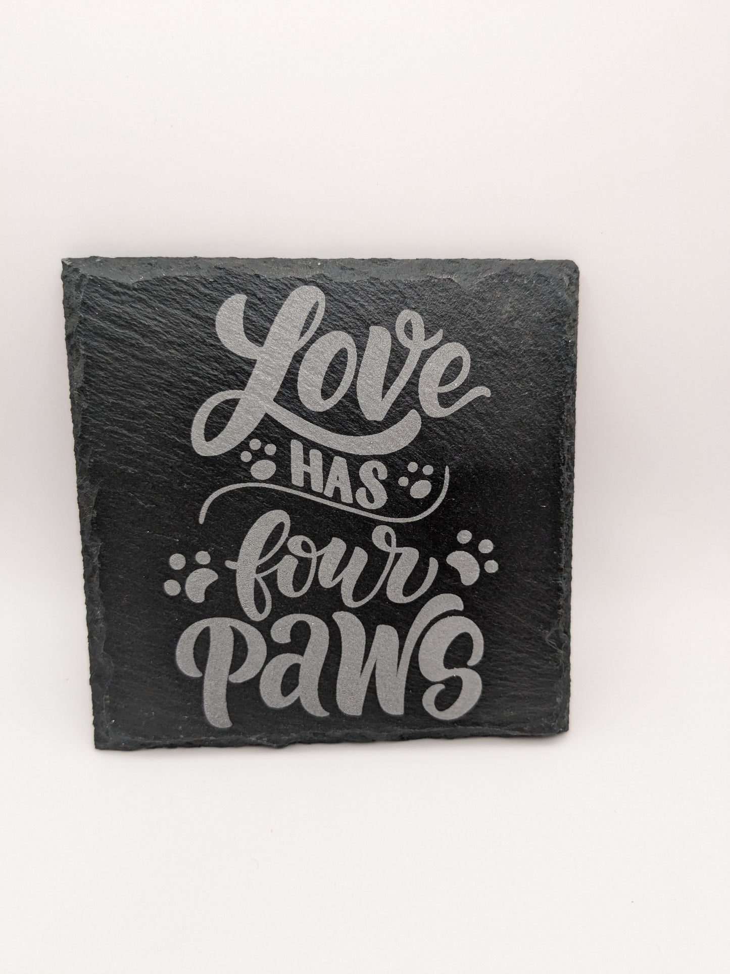 Slate Coaster Set (6) Dog Lovers