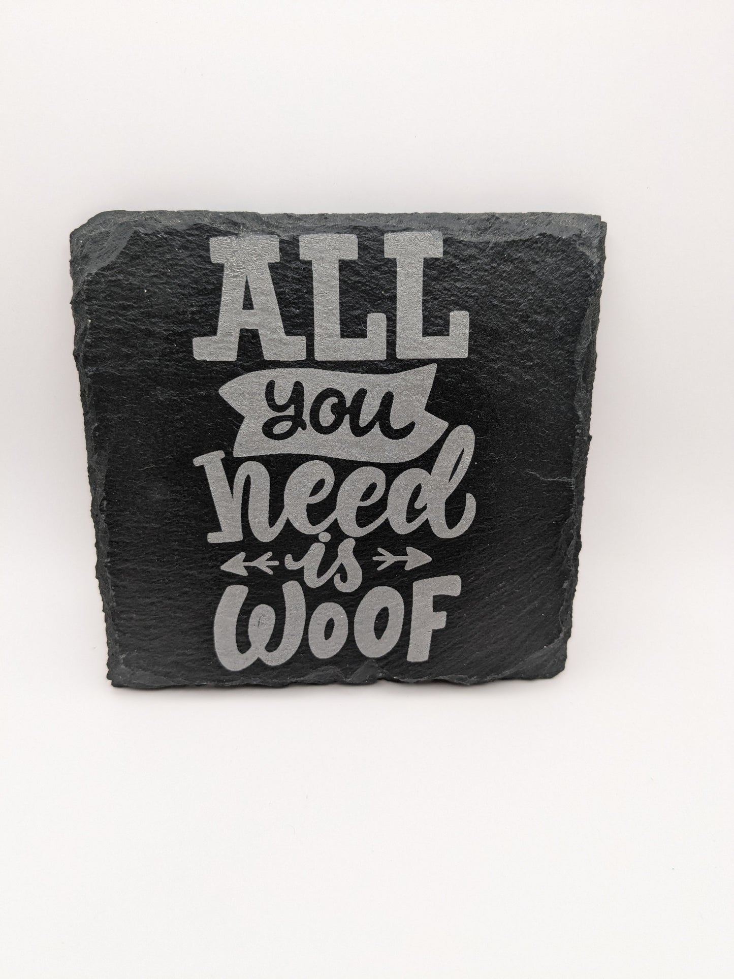 Slate Coaster Set (6) Dog Lovers